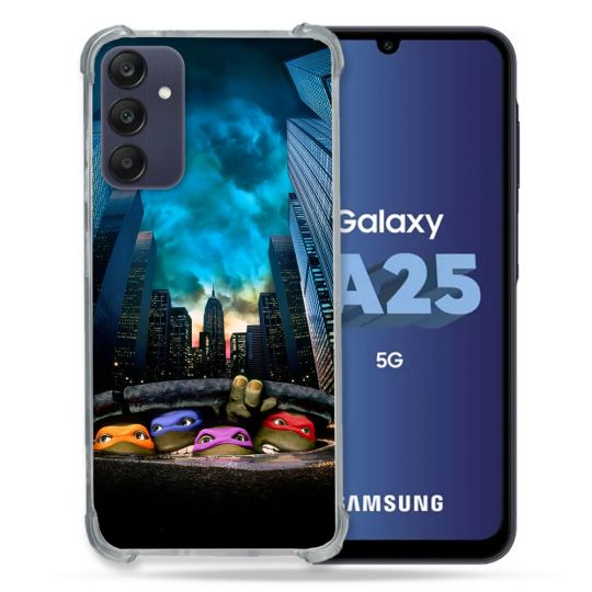 Coque Pour Samsung Galaxy A25 5G Tortue Ninja Ville