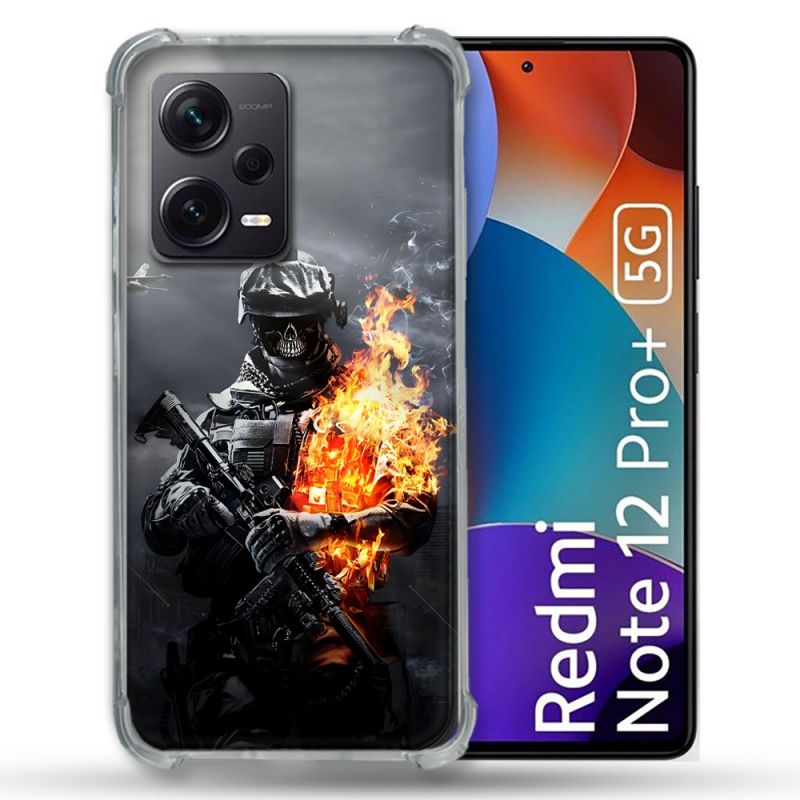Coque Pour Xiaomi Redmi Note 12 Pro Plus 5G Call Of Duty Squelette