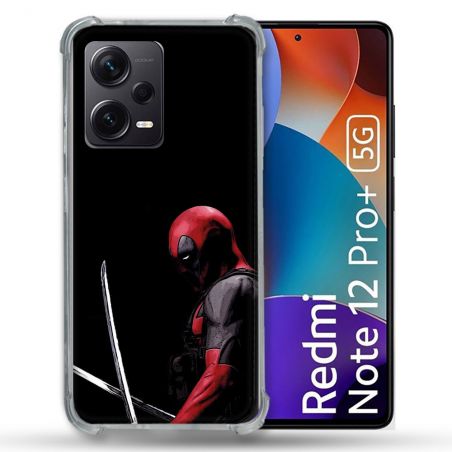 Coque Pour Xiaomi Redmi Note 12 Pro Plus 5G Deadpool Epee