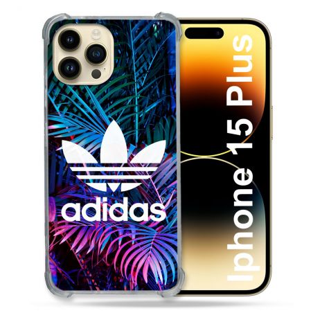 Coque Pour Coque Iphone 15 Plus Adidas Palmier