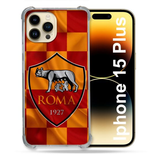 Coque Pour Coque Iphone 15 Plus Foot As Roma