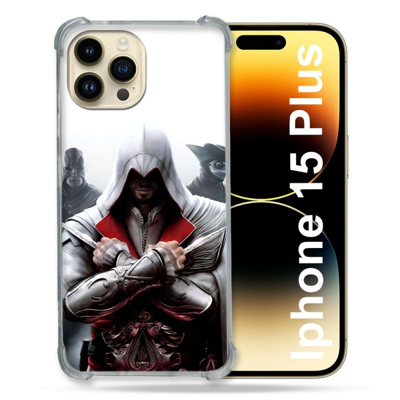 Coque Pour Coque Iphone 15 Plus Assassin Creed Mask