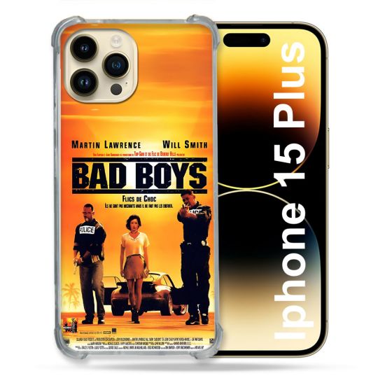 Coque Pour Coque Iphone 15 Plus Bad Boys Affiche
