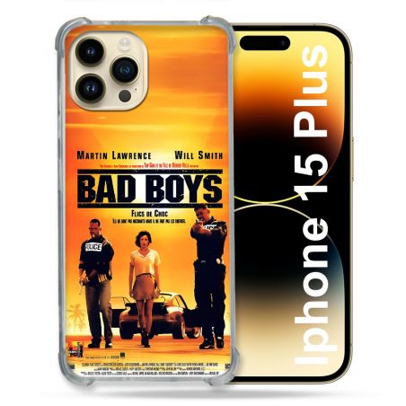 Coque Pour Coque Iphone 15 Plus Bad Boys Affiche