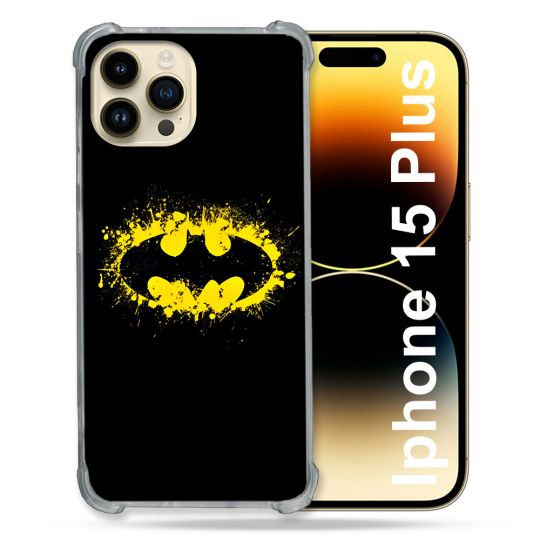 Coque Pour Coque Iphone 15 Plus Batman Logo