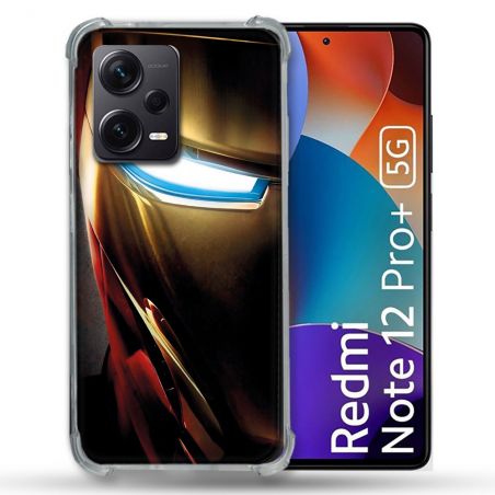 Coque Pour Xiaomi Redmi Note 12 Pro Plus 5G Iron Man Casque