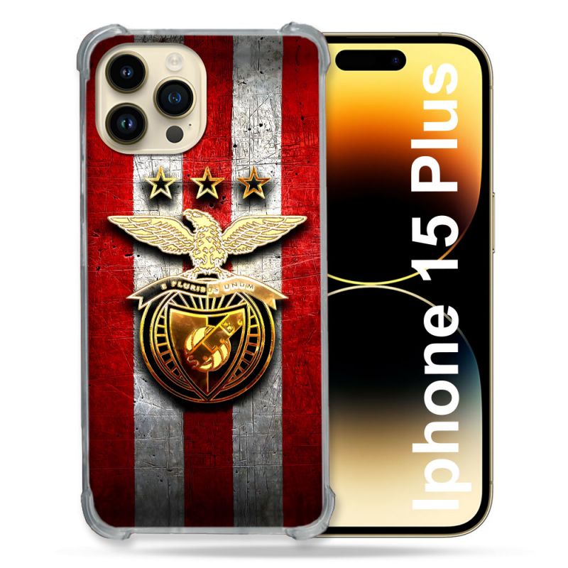Coque Pour Coque Iphone 15 Plus Foot Benfica