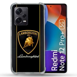 Coque Pour Xiaomi Redmi Note 12 Pro Plus 5G Lamborghini Carbone