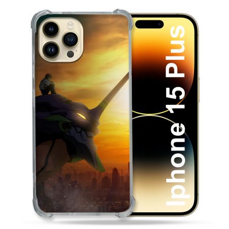Coque Pour Coque Iphone 15 Plus Manga Evangelion