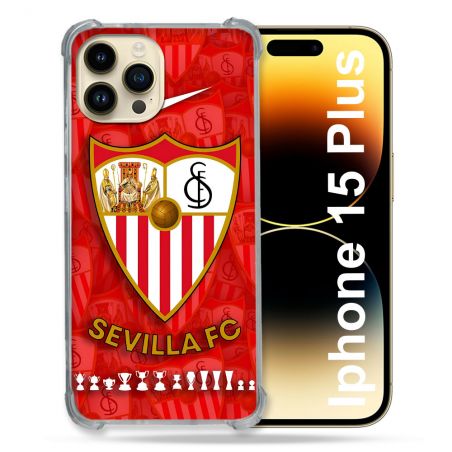 Coque Pour Coque Iphone 15 Plus Foot FC Sevilla