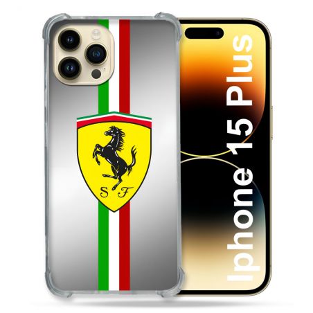 Coque Pour Coque Iphone 15 Plus Ferrari Ligne