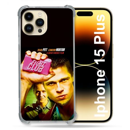 Coque Pour Coque Iphone 15 Plus Fight Club Affiche