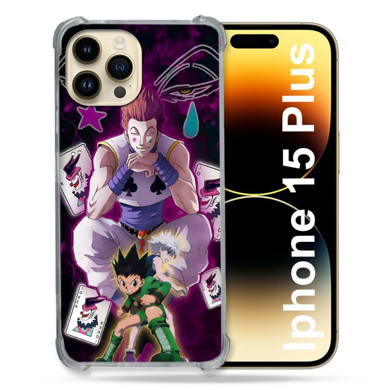 Coque Pour Coque Iphone 15 Plus Manga Hunter X Hunter Hisoka