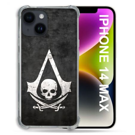 Coque Pour Coque Iphone 14 Plus Assassin Creed Tete Mort