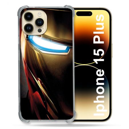 Coque Pour Coque Iphone 15 Plus Iron Man Casque