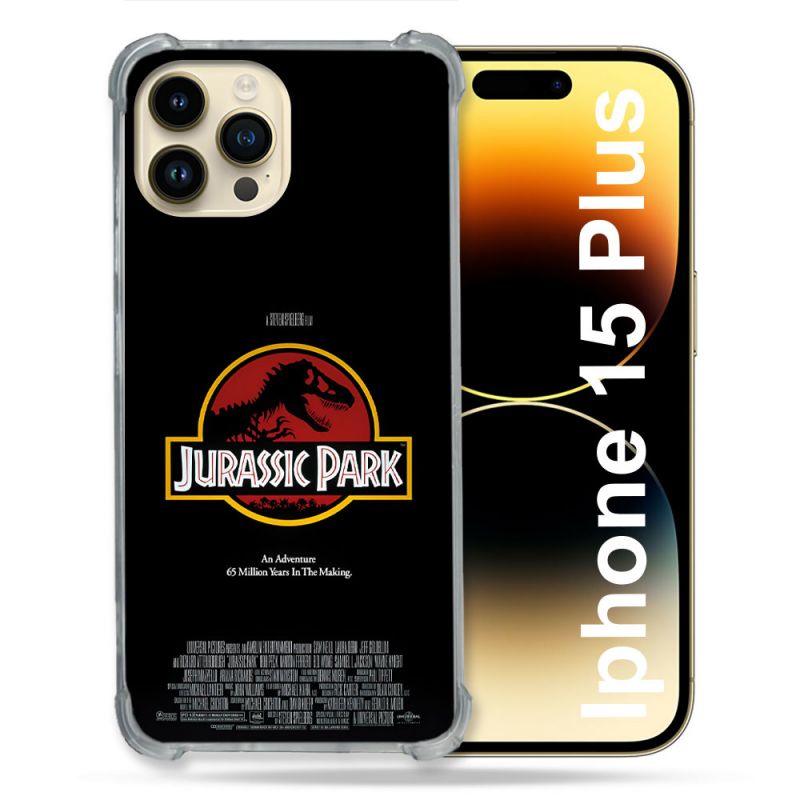 Coque Pour Coque Iphone 15 Plus Jurassik Park Affiche