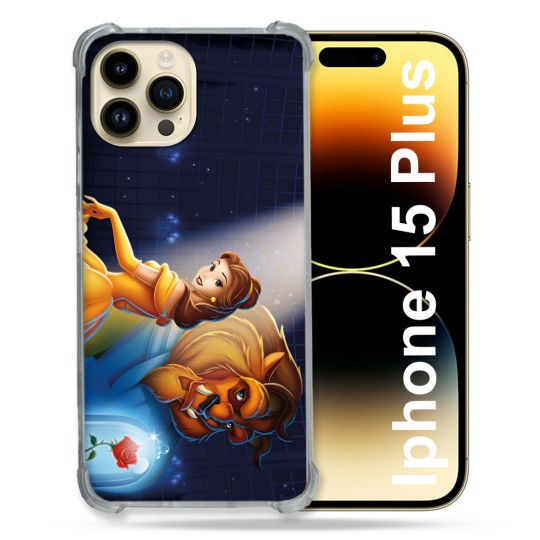 Coque Pour Coque Iphone 15 Plus La Belle et La Bête