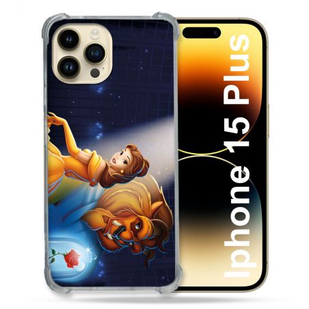 Coque Pour Coque Iphone 15 Plus La Belle et La Bête