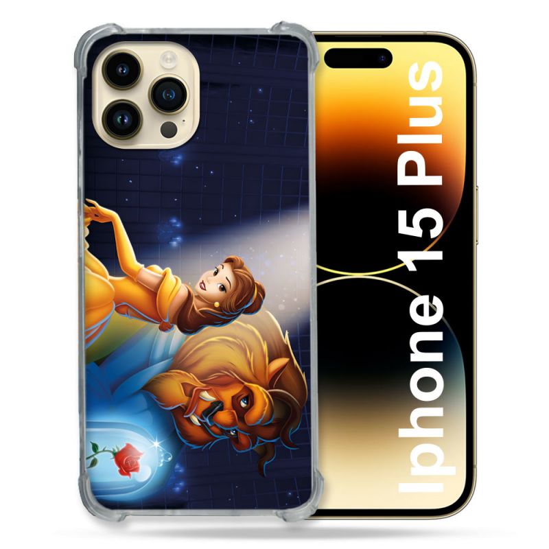 Coque Pour Coque Iphone 15 Plus La Belle et La Bête