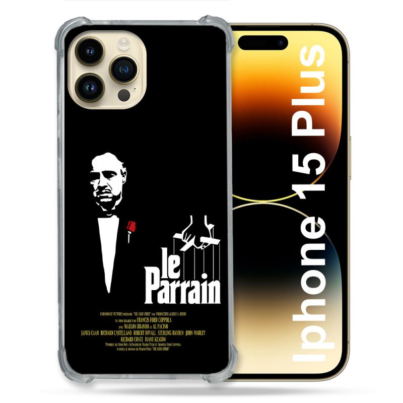 Coque Pour Coque Iphone 15 Plus Le Parrain Affiche