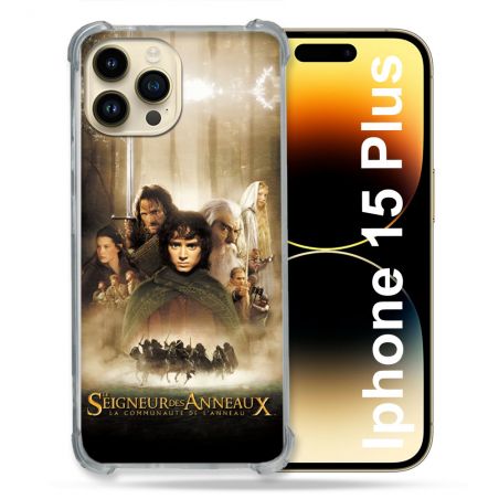 Coque Pour Coque Iphone 15 Plus Le seigneur Des Anneaux Affiche