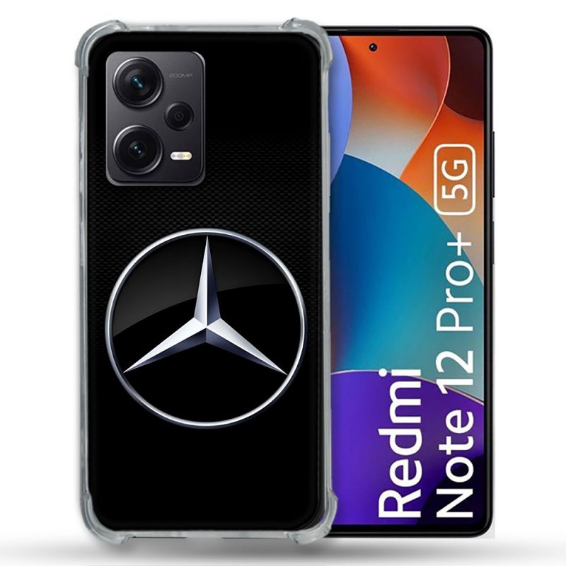 Coque Pour Xiaomi Redmi Note 12 Pro Plus 5G Mercedes Carbone
