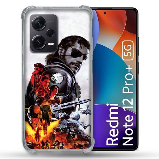 Coque Pour Xiaomi Redmi Note 12 Pro Plus 5G Metal Gear Solid