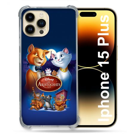 Coque Pour Coque Iphone 15 Plus Les Aristochats