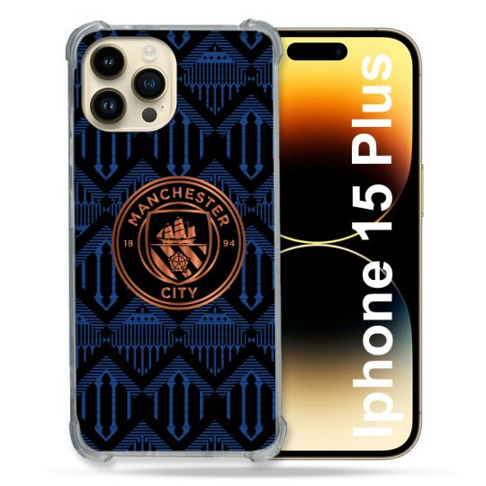 Coque Pour Coque Iphone 15 Plus Foot Manchester City