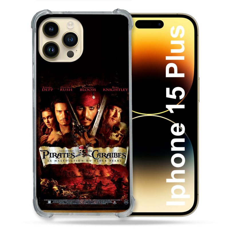 Coque Pour Coque Iphone 15 Plus Pirate Des Caraibes