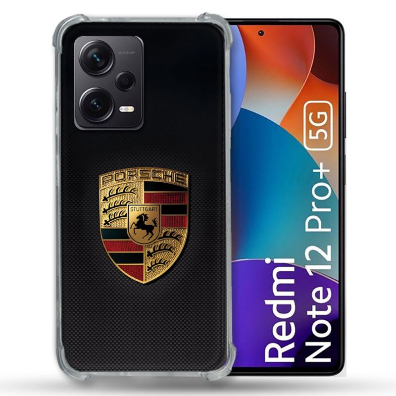 Coque Pour Xiaomi Redmi Note 12 Pro Plus 5G Porsche Carbone
