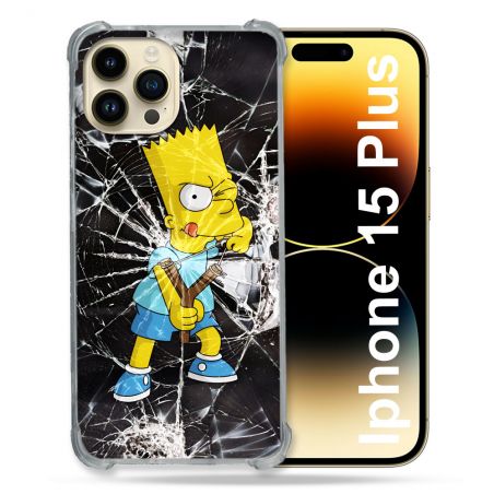 Coque Pour Coque Iphone 15 Plus Simpson Bart
