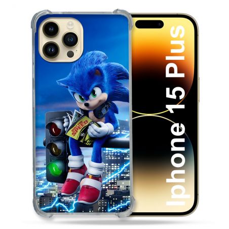 Coque Pour Coque Iphone 15 Plus Sonic
