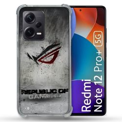 Coque Pour Xiaomi Redmi Note 12 Pro Plus 5G ROG Gris