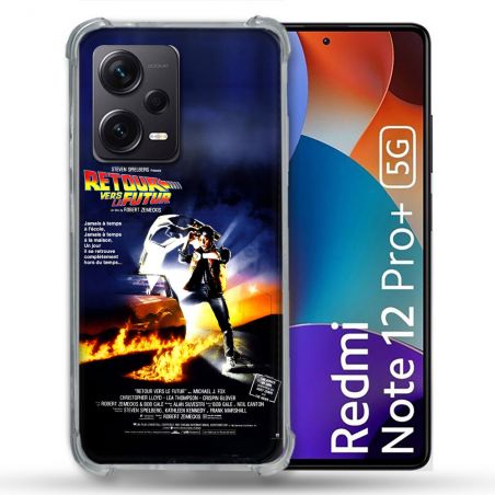 Coque Pour Xiaomi Redmi Note 12 Pro Plus 5G Retour Vers Le Futur Affiche