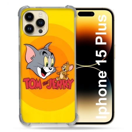 Coque Pour Coque Iphone 15 Plus Tom Jerry