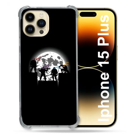 Coque Pour Coque Iphone 15 Plus Tortue Ninja Ombre
