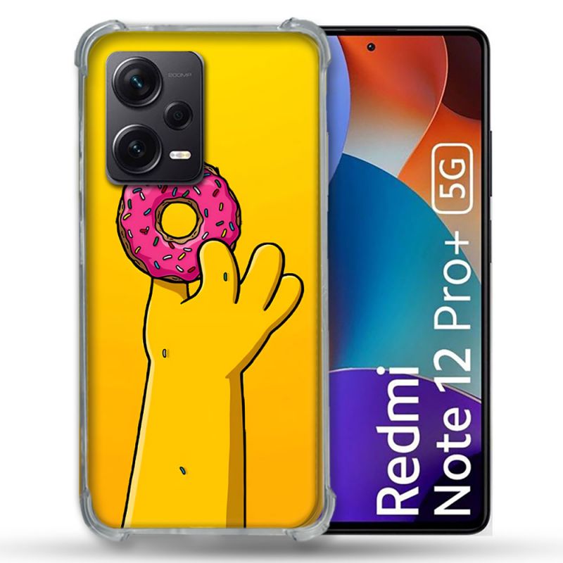 Coque Pour Xiaomi Redmi Note 12 Pro Plus 5G Simpson Donuts