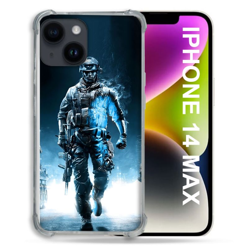 Coque Pour Coque Iphone 14 Plus Call Of Duty Guerrier
