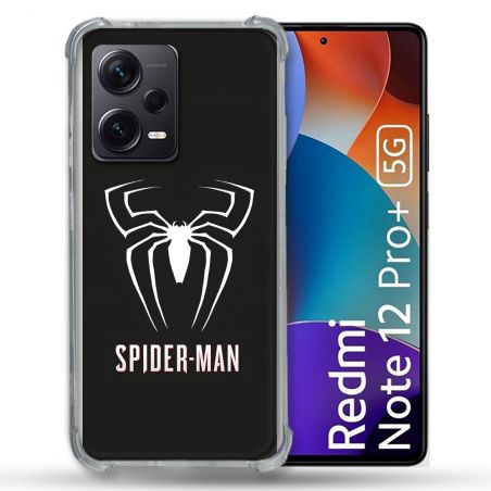 Coque Pour Xiaomi Redmi Note 12 Pro Plus 5G Spiderman Logo