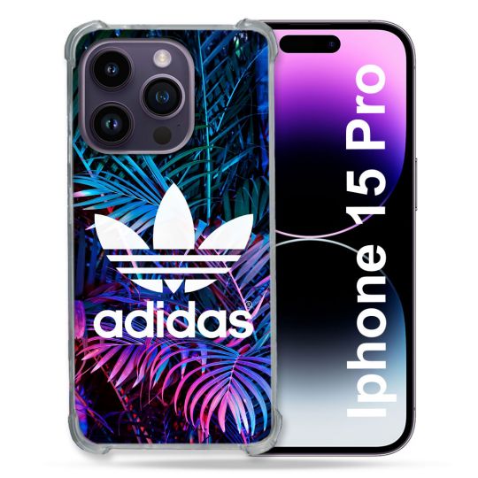 Coque Pour Iphone 15 Pro Adidas Palmier