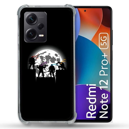 Coque Pour Xiaomi Redmi Note 12 Pro Plus 5G Tortue Ninja Ombre