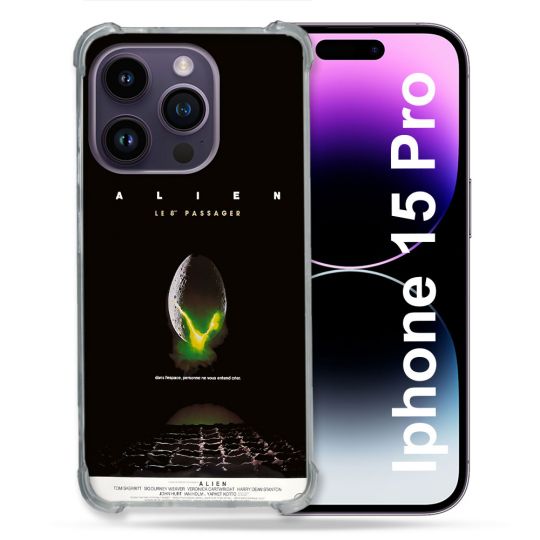 Coque Pour Iphone 15 Pro Alien Affiche