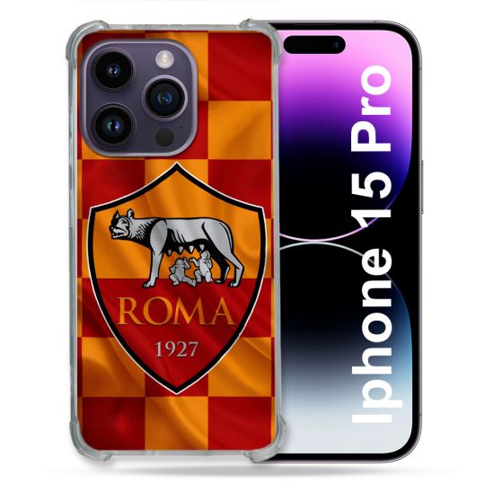 Coque Pour Iphone 15 Pro Foot As Roma