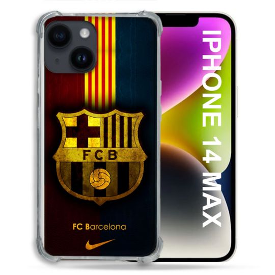 Coque Pour Coque Iphone 14 Plus Foot FC Barcelone Vintage