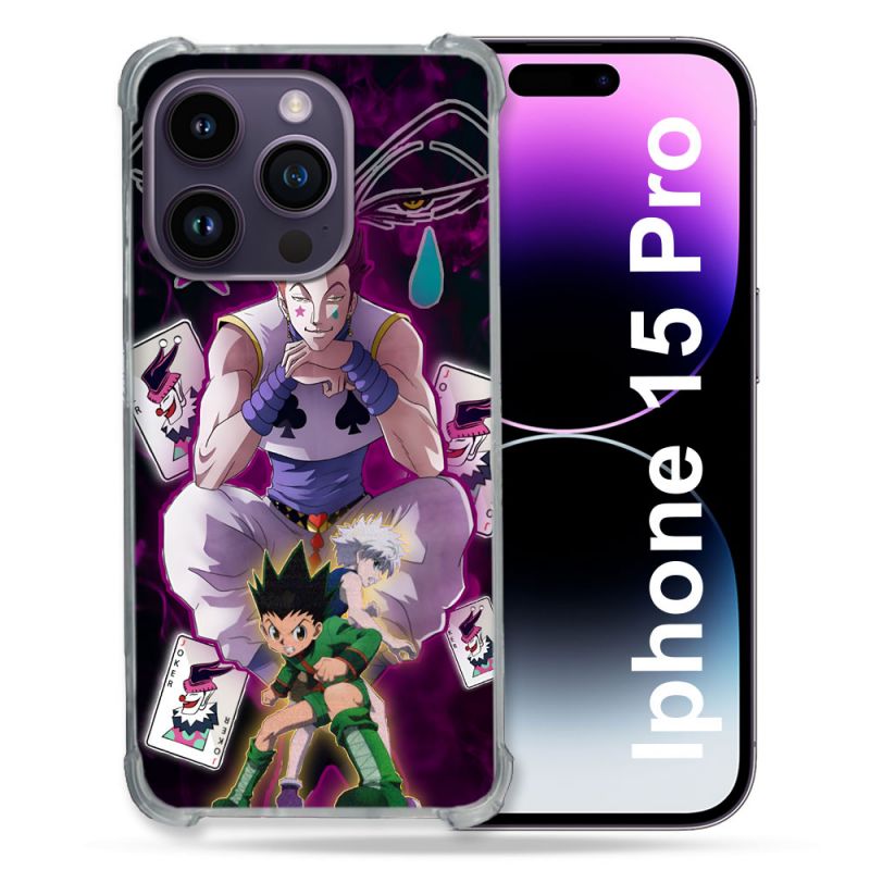 Coque Pour Iphone 15 Pro Manga Hunter X Hunter Hisoka