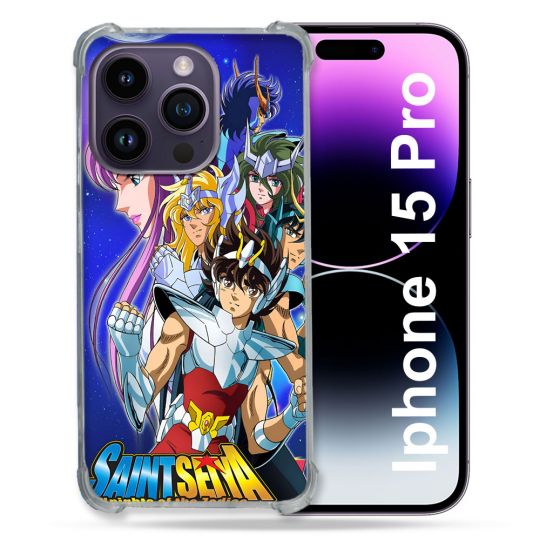 Coque Pour Iphone 15 Pro Les Chevaliers Du Zodiaque