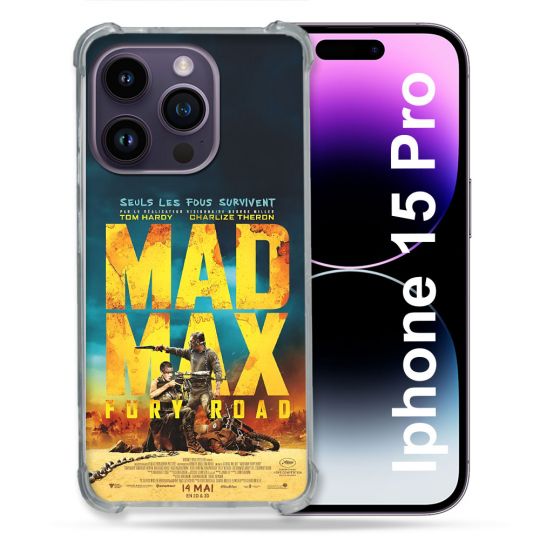 Coque Pour Iphone 15 Pro Mad Max Affiche