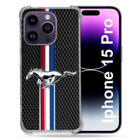 Coque Pour Iphone 15 Pro Mustang