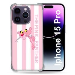 Coque Pour Iphone 15 Pro Panthere Rose
